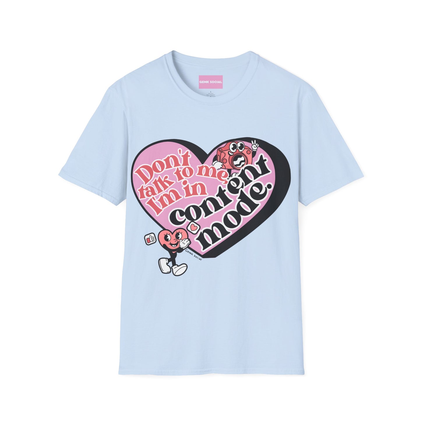 Content Mode - Unisex Softstyle T-Shirt