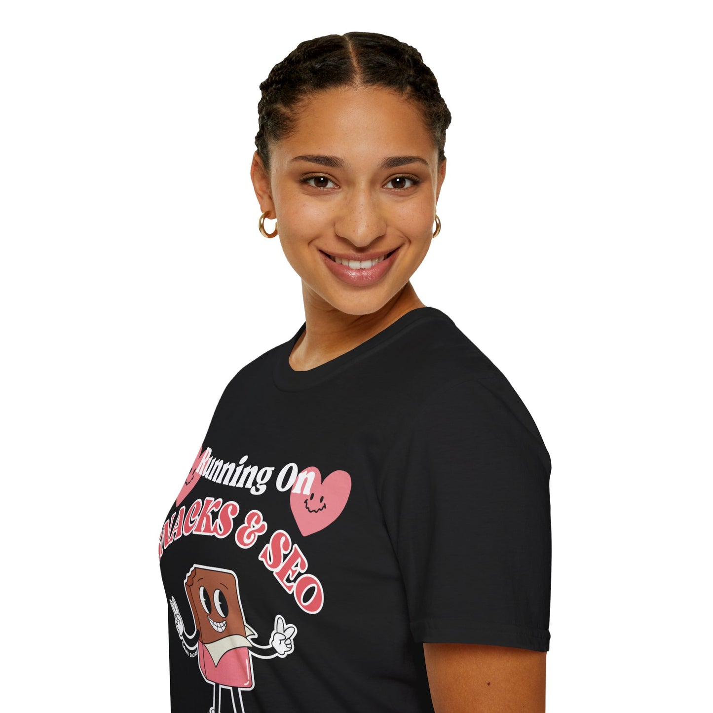 Snacks & SEO - Unisex Softstyle T-Shirt