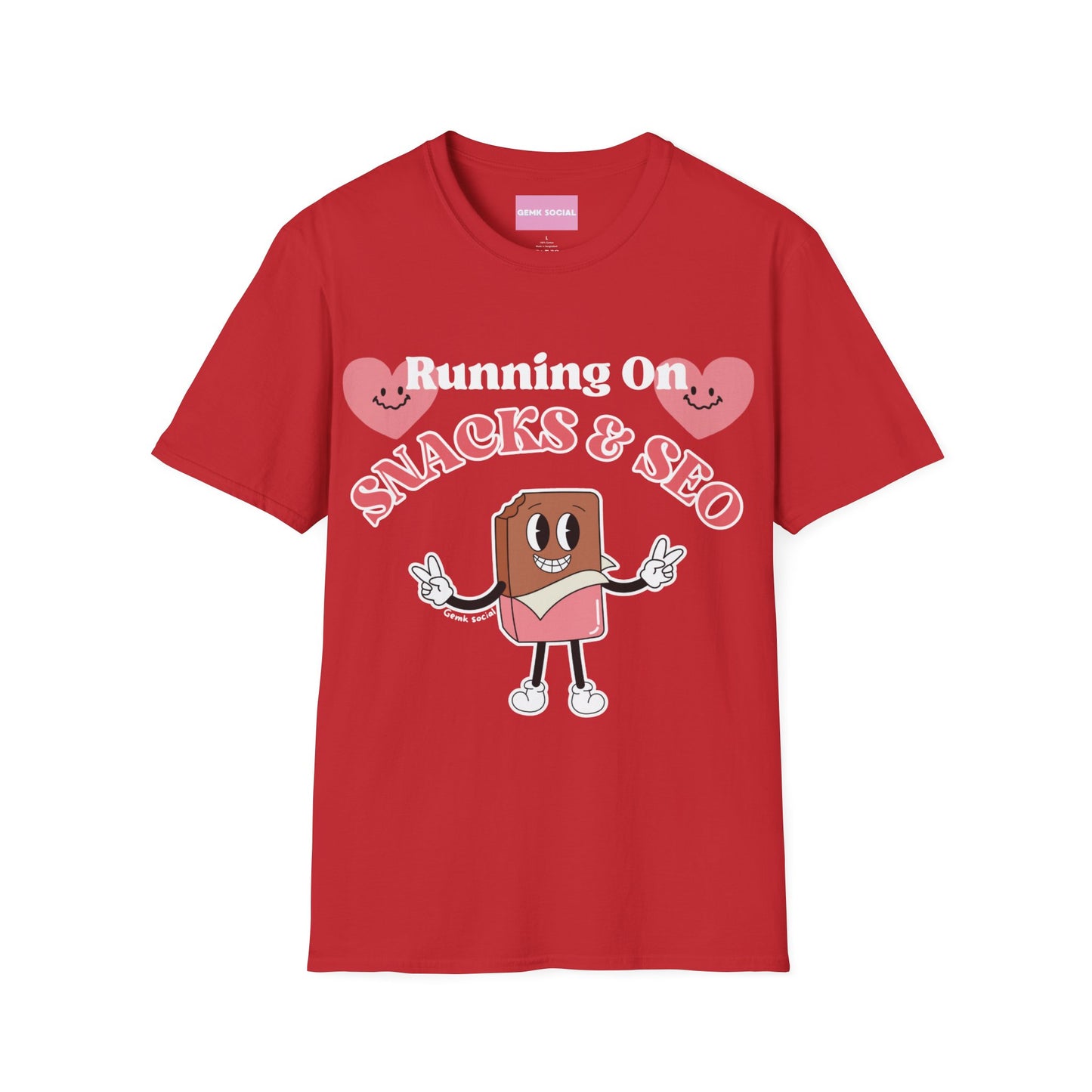 Snacks & SEO - Unisex Softstyle T-Shirt