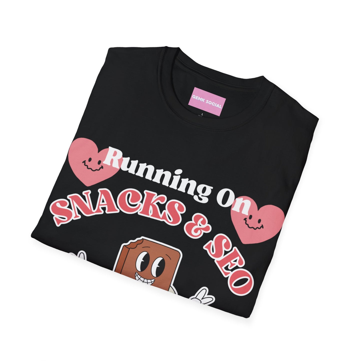 Snacks & SEO - Unisex Softstyle T-Shirt