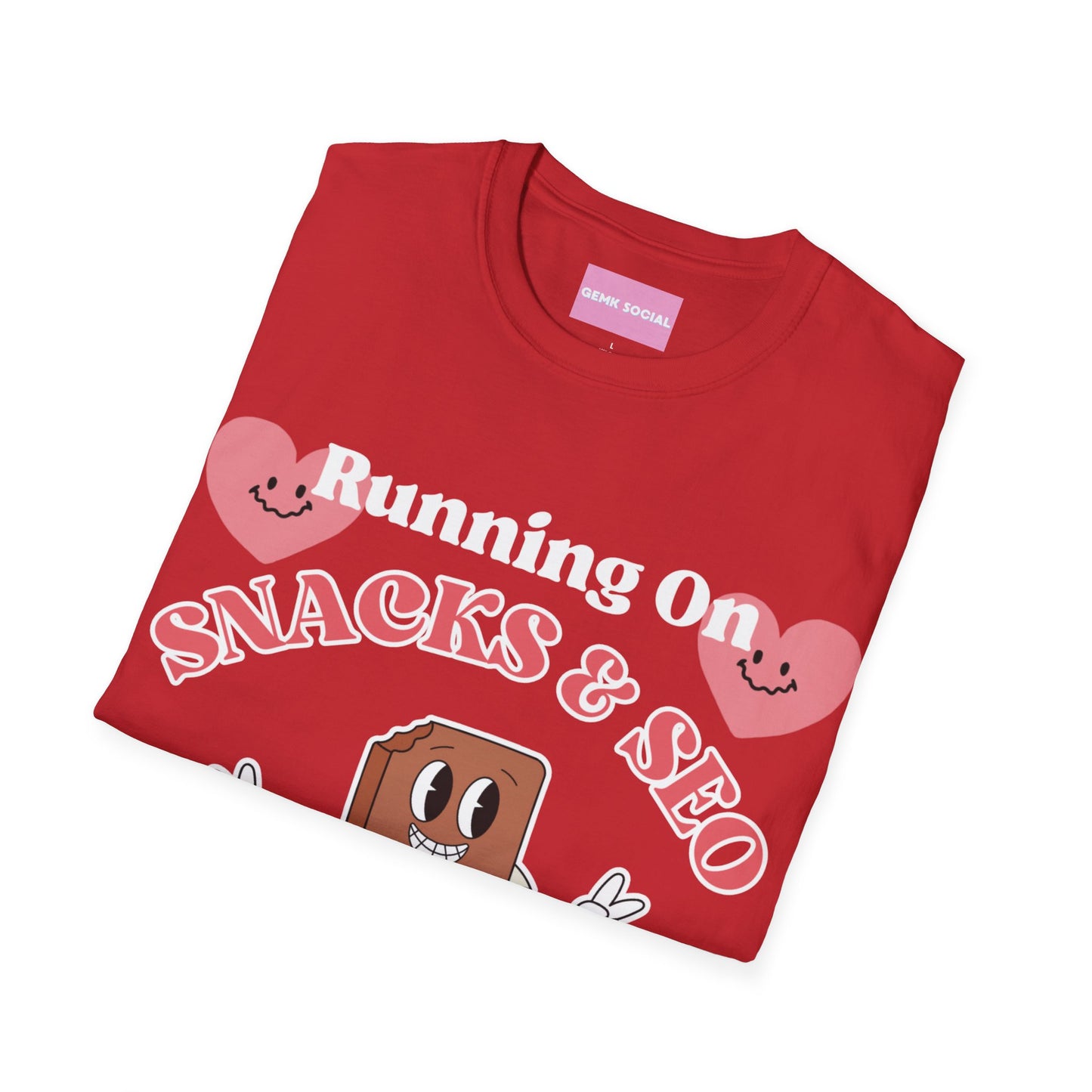 Snacks & SEO - Unisex Softstyle T-Shirt