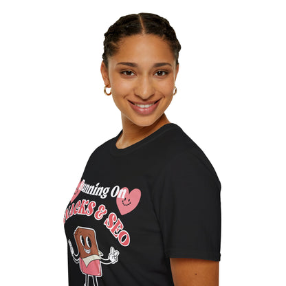 Snacks & SEO - Unisex Softstyle T-Shirt