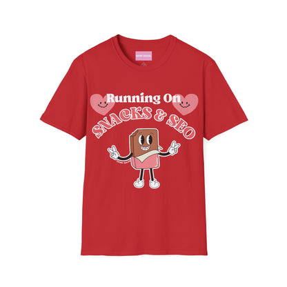 Snacks & SEO - Unisex Softstyle T-Shirt