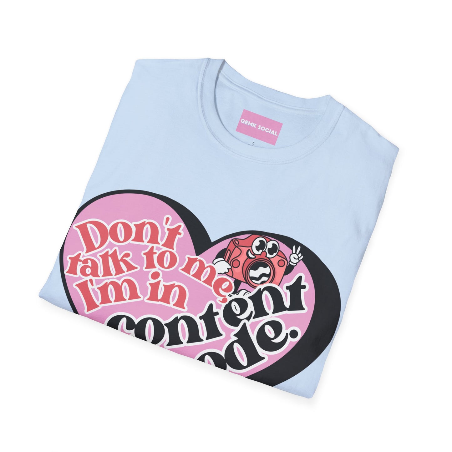 Content Mode - Unisex Softstyle T-Shirt
