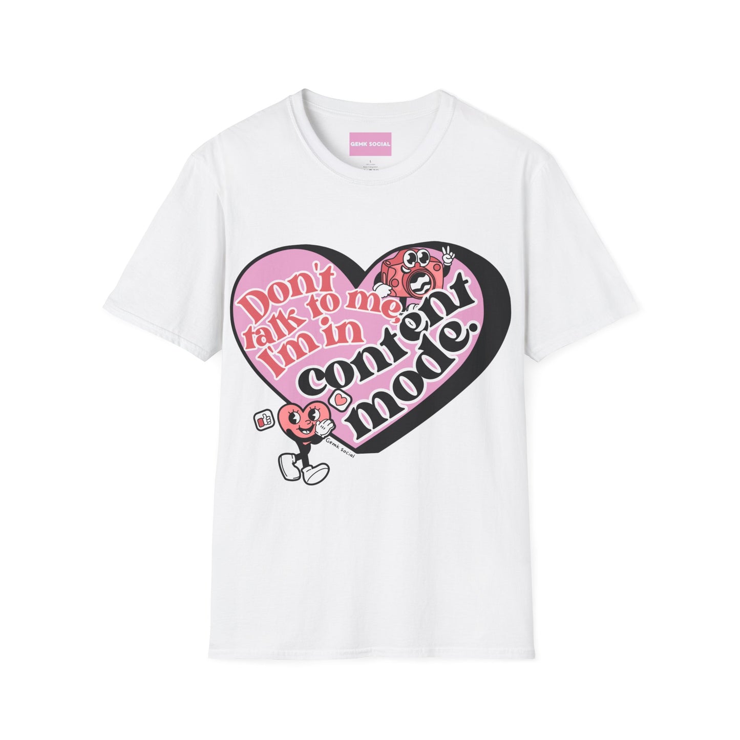 Content Mode - Unisex Softstyle T-Shirt
