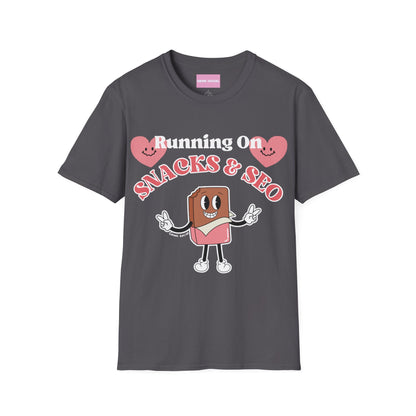 Snacks & SEO - Unisex Softstyle T-Shirt