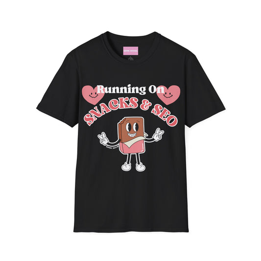 Snacks & SEO - Unisex Softstyle T-Shirt