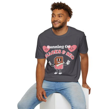 Snacks & SEO - Unisex Softstyle T-Shirt